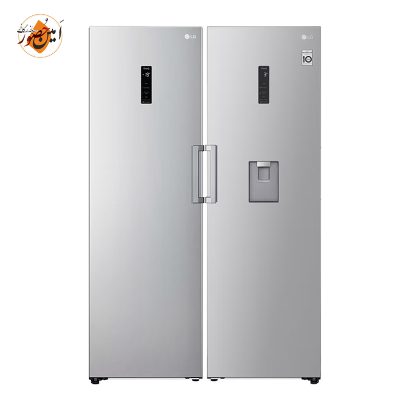 یخچال-فریزر-ساید-بای-ساید-الجی-مدل-F411-B414-سیلور