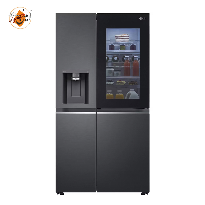 یخچال-فریزر-ساید-بای-ساید-الجی-مدل-GC-X287TNB-دودی