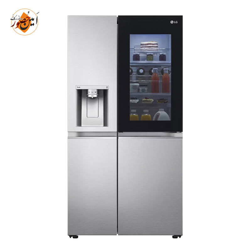 یخچال-فریزر-ساید-بای-ساید-الجی-مدل-GC-X287TNS-سیلور