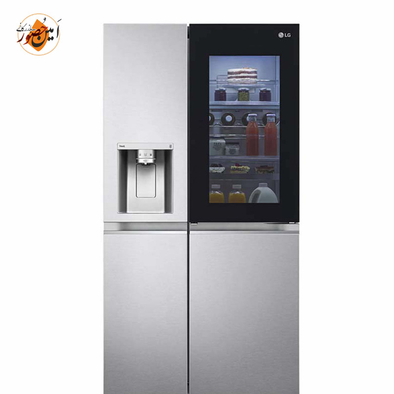 یخچال-فریزر-ساید-بای-ساید-الجی-مدل-GR-X267CSHS-سیلور